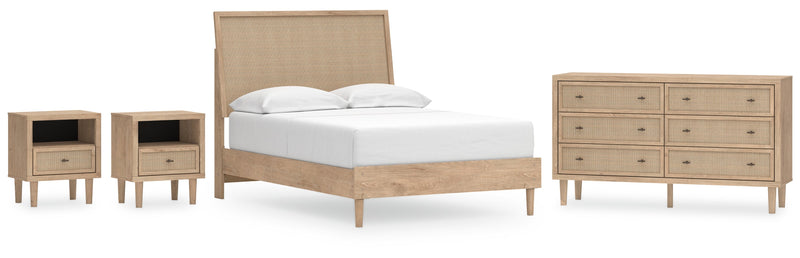 Cielden Brown Panel Bedroom Set
