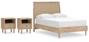 Cielden Brown Panel Bedroom Set