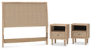 Cielden Brown Panel Bedroom Set