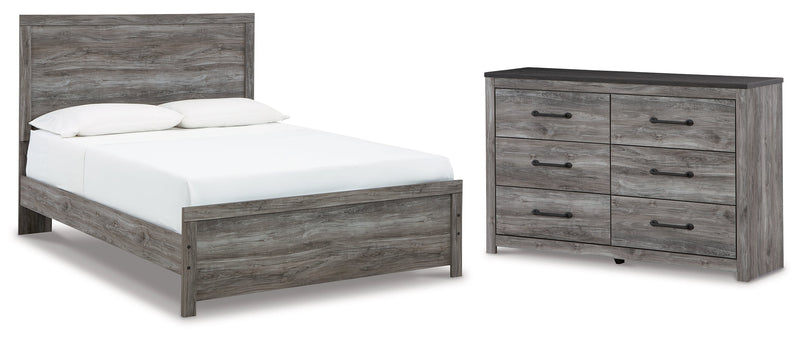 Bronyan Grey Panel Bedroom Set