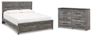Bronyan Grey Panel Bedroom Set