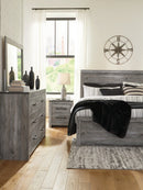 Bronyan Grey Panel Bedroom Set