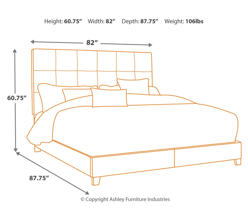 Dolante Upholstered Bed