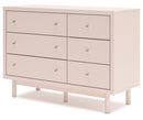 Wistenpine Pink Panel Bedroom Set