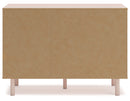 Wistenpine Pink Panel Bedroom Set