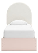 Wistenpine Pink Panel Bedroom Set