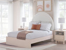 Wistenpine Upholstered Panel Bed with Storage