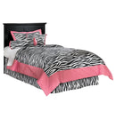 Maribel Black Panel Bedroom Set