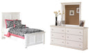 White Bostwick Shoals Panel Bedroom Set