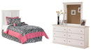 White Bostwick Shoals Panel Bedroom Set