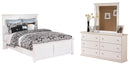 White Bostwick Shoals Panel Bedroom Set