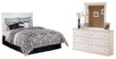 White Bostwick Shoals Panel Bedroom Set