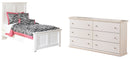 White Bostwick Shoals Panel Bedroom Set