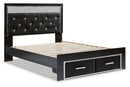 Kaydell Black Panel Bedroom Set