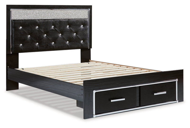 Kaydell Black Panel Bedroom Set
