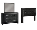 Kaydell Black Panel Bedroom Set
