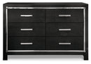 Kaydell Black Panel Bedroom Set