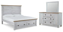 Haven Bay Beige Panel Bedroom Set
