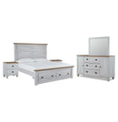 Haven Bay Beige Panel Bedroom Set