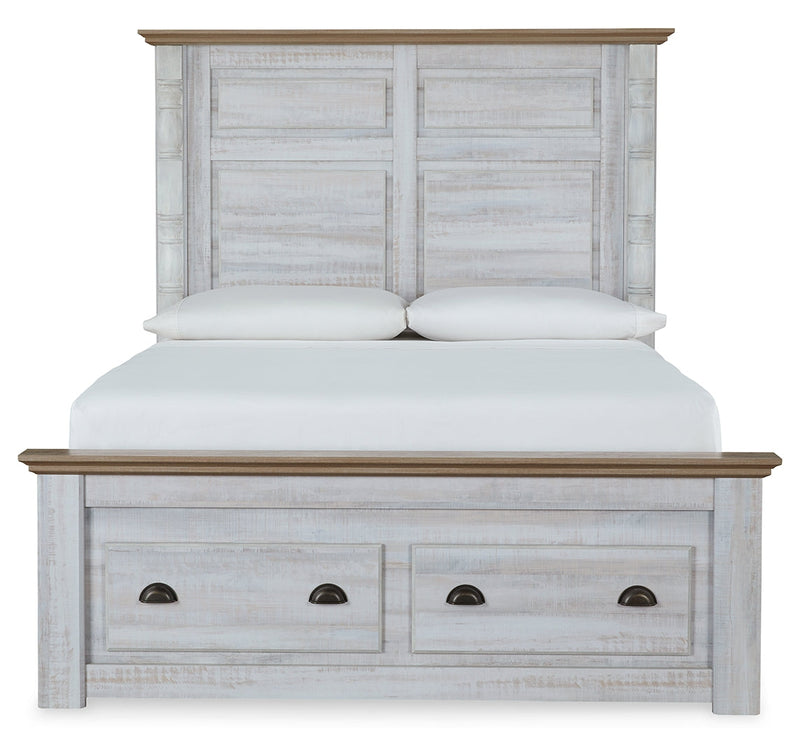 Haven Bay Beige Panel Bedroom Set