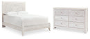Paxberry White Panel Bedroom Set