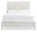 Paxberry White Panel Bedroom Set