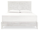 Paxberry White Panel Bedroom Set