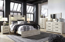 Cambeck Beige Panel Bedroom Set with Storage