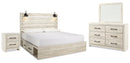 Cambeck Beige Panel Bedroom Set