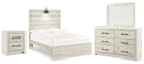 Cambeck Beige Panel Bedroom Set