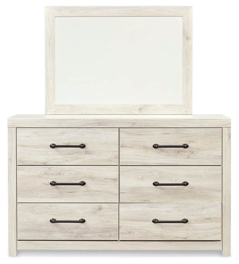 Cambeck Beige Panel Bedroom Set with Storage
