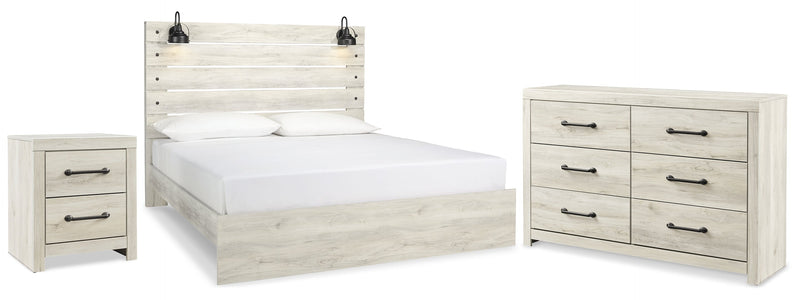Cambeck Beige Panel Bedroom Set