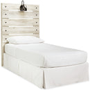 Cambeck Beige Panel Bedroom Set with Storage