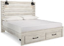 Cambeck Beige Panel Bedroom Set