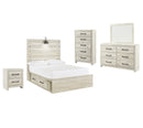 Cambeck Beige Panel Bedroom Set