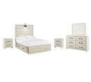 Cambeck Beige Panel Bedroom Set