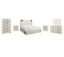 Cambeck Beige Panel Bedroom Set