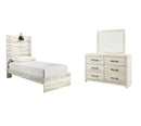 Cambeck Beige Panel Bedroom Set with Storage