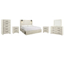 Cambeck Beige Panel Bedroom Set