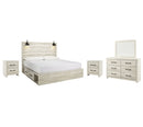Cambeck Beige Panel Bedroom Set
