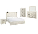 Cambeck Beige Panel Bedroom Set