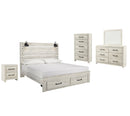 Cambeck Beige Panel Bedroom Set
