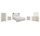 Cambeck Beige Panel Bedroom Set