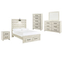 Cambeck Beige Panel Bedroom Set