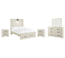 Cambeck Beige Panel Bedroom Set