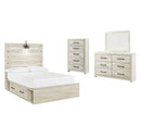 Cambeck Beige Panel Bedroom Set