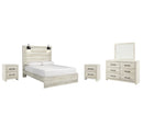 Cambeck Beige Panel Bedroom Set with Storage