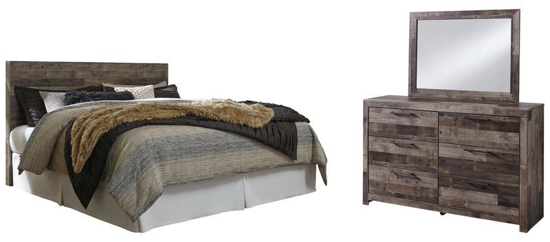 Derekson Grey Panel Bedroom Set