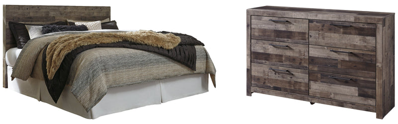 Derekson Grey Panel Bedroom Set
