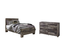 Derekson Grey Panel Bedroom Set
